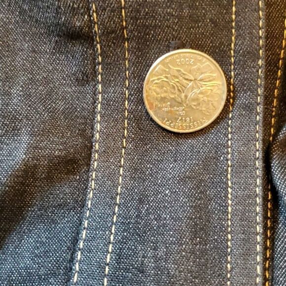 Tom and Linda Platt studio denim jacket top - Picture 9 of 12